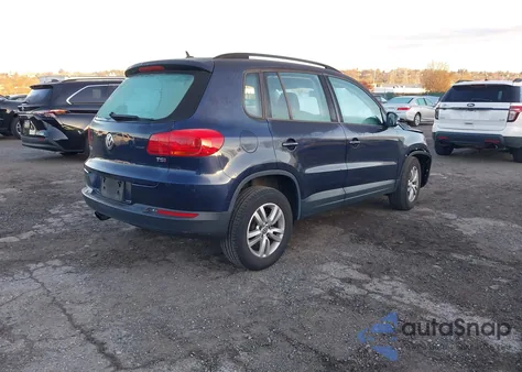 2016 Volkswagen Tiguan R-Line/S/Se/Sel из США, поврежденный, VIN WVGAV7AX0GWB78006